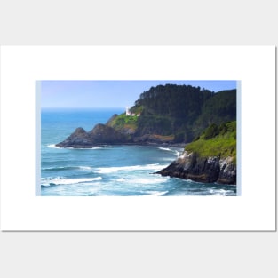 Heceta Head Lighthouse, Oregon Coast Posters and Art